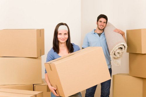 Organized storage space for household items in East Dulwich