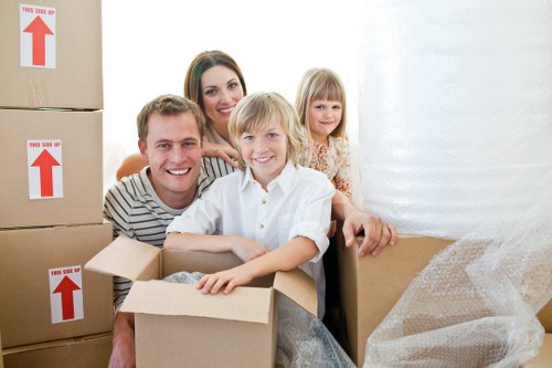 Organised moving and packing preparation in East Dulwich